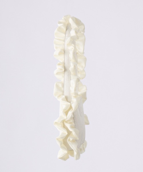 idem(イデム)の「rose frill bag / バラジャガードフリルバッグ(ハンドバッグ・レディース・イエロー/ブラック/アイボリー・FREE)」の9枚目の写真