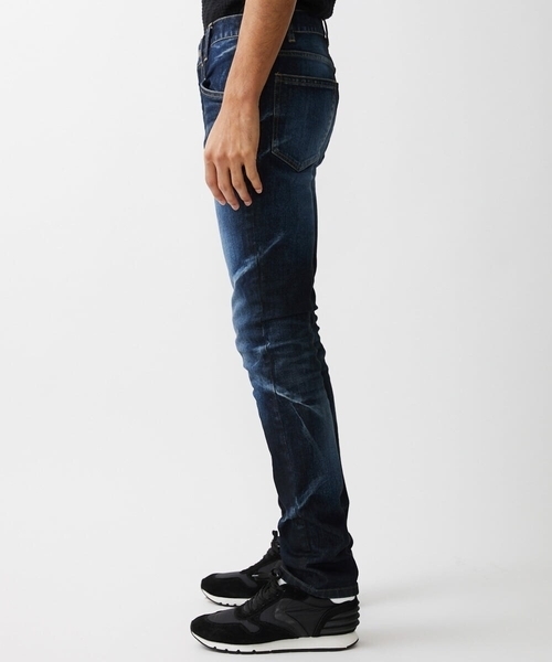 MICHEL KLEIN HOMME   （ミッシェルクランオム）の「《日本製》ブルーオーシャンデニムパンツ（デニムパンツ・メンズ・ネイビー・MEDIUM/LARGE/X-LARGE）」の5枚目の写真