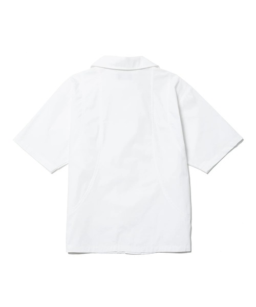 CONZ(コンズ)の「OPEN COLLAR SHIRT(シャツ/ブラウス・メンズ・ブラック/ホワイト・2/3)」の3枚目の写真