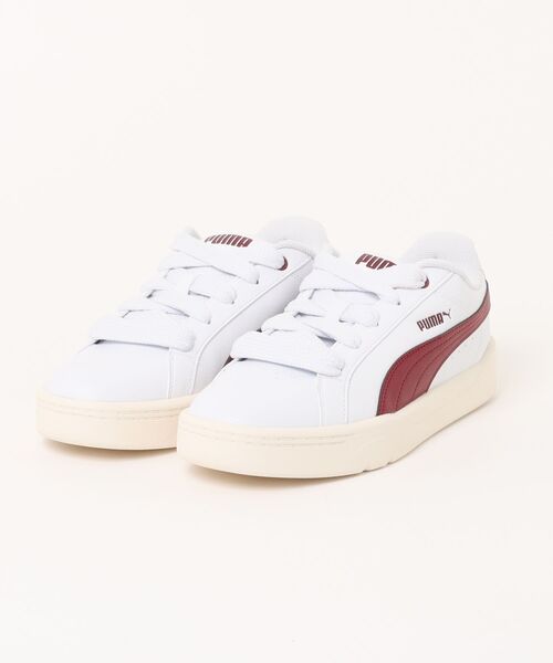 PUMA(プーマ)の「PUMA プーマ PARK LIFESTYLE EASY メンズスニーカー(パークライフスタイルイージー)(スニーカー・メンズ・ホワイト×ブラック/ホワイト×レッド・25.5cm/26.0cm/26.5cm/27.0cm/27.5cm/28.0cm)」の2枚目の写真