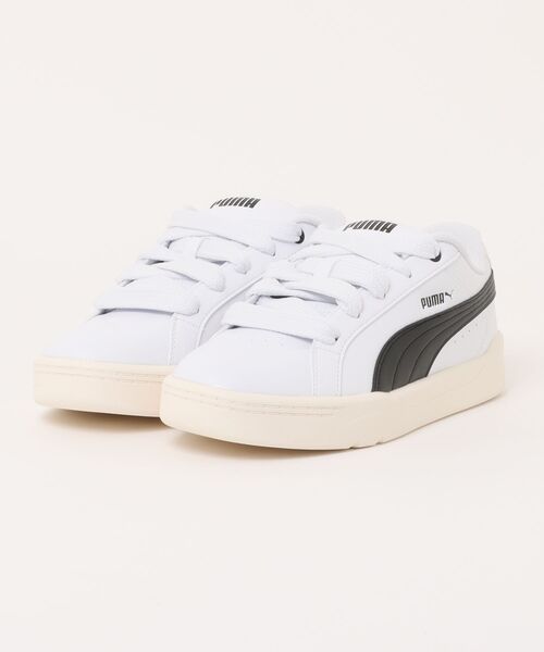 PUMA(プーマ)の「PUMA プーマ PARK LIFESTYLE EASY メンズスニーカー(パークライフスタイルイージー)(スニーカー・メンズ・ホワイト×ブラック/ホワイト×レッド・25.5cm/26.0cm/26.5cm/27.0cm/27.5cm/28.0cm)」の1枚目の写真