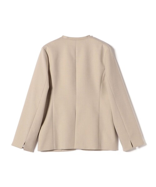 SHIPS（シップス）の「〈手洗い可能〉DELEGANT ダブルカラー ジャケット（セットアップ対応）（ノーカラージャケット・レディース・ブラウン系/ベージュ/ネイビー・40/38/36/34）」の13枚目の写真