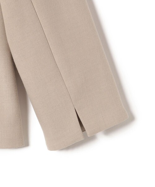 SHIPS（シップス）の「〈手洗い可能〉DELEGANT ダブルカラー ジャケット（セットアップ対応）（ノーカラージャケット・レディース・ブラウン系/ベージュ/ネイビー・40/38/36/34）」の18枚目の写真