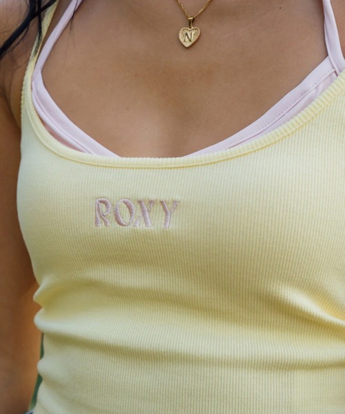 ROXY(ロキシー)の「ROXY×NANAHA CAMI /ロキシーカップ付きレイヤードデザインロゴワンポイントキャミソール(キャミソール・レディース・イエロー/ホワイト・MEDIUM/LARGE)」の12枚目の写真