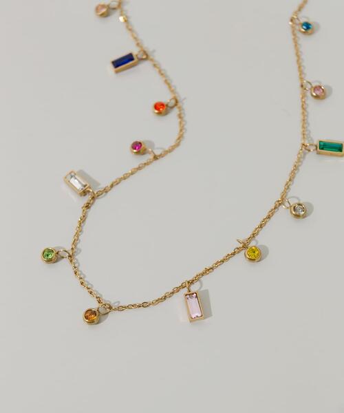 SMELLY（スメリー）の「ビジューチャームネックレス（ネックレス・レディース・ゴールド系その他・-）」の8枚目の写真