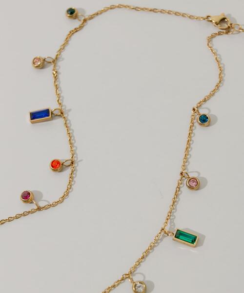 SMELLY（スメリー）の「ビジューチャームネックレス（ネックレス・レディース・ゴールド系その他・-）」の7枚目の写真