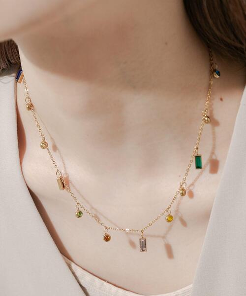 SMELLY（スメリー）の「ビジューチャームネックレス（ネックレス・レディース・ゴールド系その他・-）」の3枚目の写真