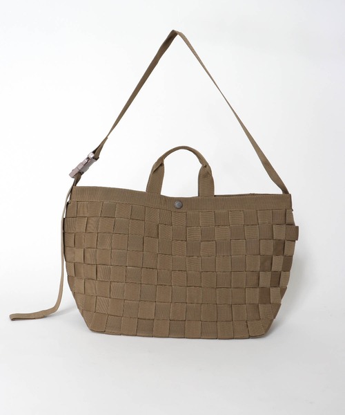 MAISON CANVVAS(メゾンキャンバス)の「PETA TOTE (L)【MAISON CANVVAS/メゾン キャンバス】(トートバッグ・レディース・カーキ・フリー)」の11枚目の写真