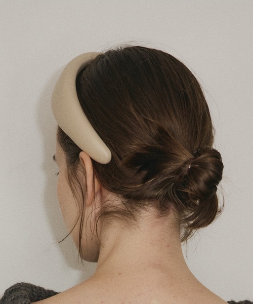 room153（ルームイチゴサン）の「ボリュームワイドカチューシャ（カチューシャ・レディース・ブラック系その他/グレー/ブラック/ライトベージュ/ブラウン/モカ・FREE）」の10枚目の写真