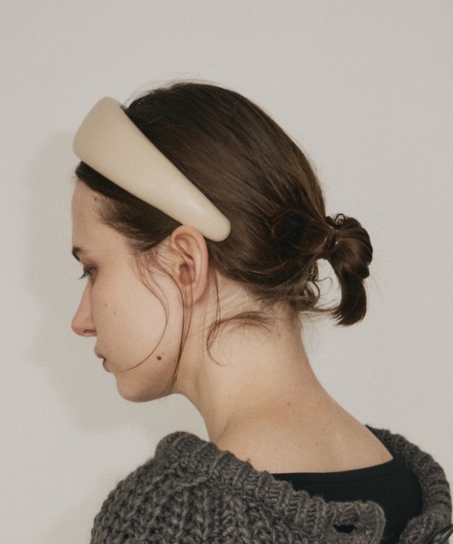 room153（ルームイチゴサン）の「ボリュームワイドカチューシャ（カチューシャ・レディース・ブラック系その他/グレー/ブラック/ライトベージュ/ブラウン/モカ・FREE）」の13枚目の写真