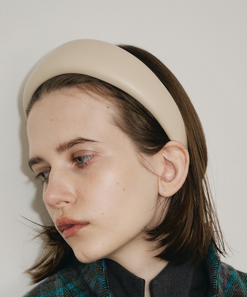 room153（ルームイチゴサン）の「ボリュームワイドカチューシャ（カチューシャ・レディース・ブラック系その他/グレー/ブラック/ライトベージュ/ブラウン/モカ・FREE）」の14枚目の写真