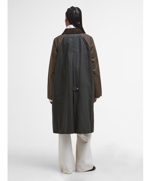 Barbour(バブアー)の「Evetteワックスジャケット(テーラードジャケット・レディース・ブラウン/オリーブ・8/10)」の5枚目の写真