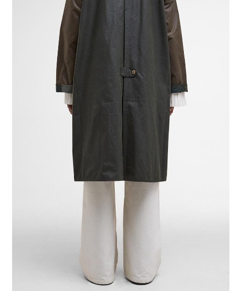 Barbour(バブアー)の「Evetteワックスジャケット(テーラードジャケット・レディース・ブラウン/オリーブ・8/10)」の10枚目の写真