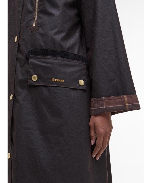 Barbour(バブアー)の「Evetteワックスジャケット(テーラードジャケット・レディース・ブラウン/オリーブ・8/10)」の17枚目の写真