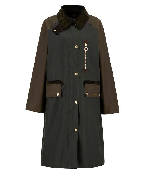 Barbour(バブアー)の「Evetteワックスジャケット(テーラードジャケット・レディース・ブラウン/オリーブ・8/10)」の19枚目の写真