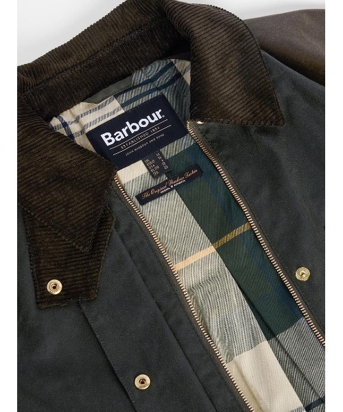 Barbour(バブアー)の「Evetteワックスジャケット(テーラードジャケット・レディース・ブラウン/オリーブ・8/10)」の20枚目の写真
