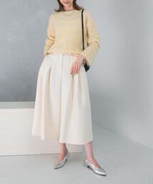 URBAN RESEARCH ROSSO WOMEN | ダブルクロスフォルムタックパンツ(その他パンツ)