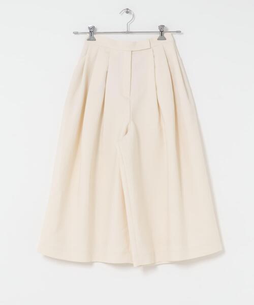 URBAN RESEARCH ROSSO WOMEN（アーバンリサーチ　ロッソ）の「ダブルクロスフォルムタックパンツ（その他パンツ・レディース・チャコールグレー/アイボリー・36/38）」の10枚目の写真