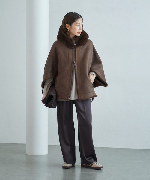 LOU ANDREA/ルーアンドレア ECO FUR BZ エコファーブルゾン LOU ANDREA/ルーアンドレア ECO FUR BZ エコファーブルゾン（その他