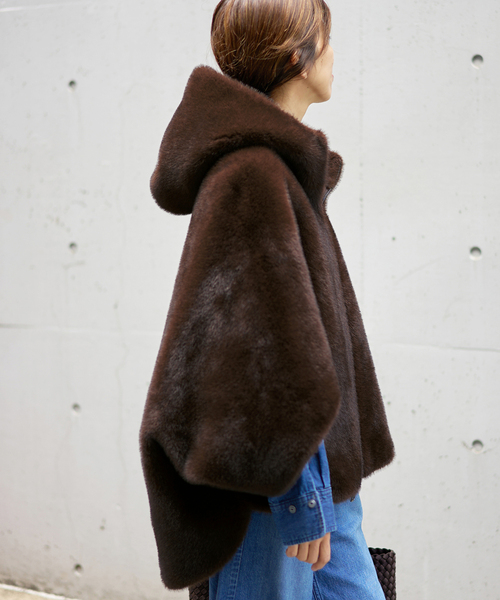 LOU ANDREA/ルーアンドレア ECO FUR BZ エコファーブルゾン LOU ANDREA/ルーアンドレア ECO FUR BZ エコファーブルゾン（その他
