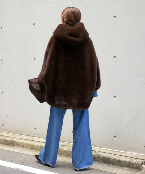 LOU ANDREA/ルーアンドレア ECO FUR BZ エコファーブルゾン（その他