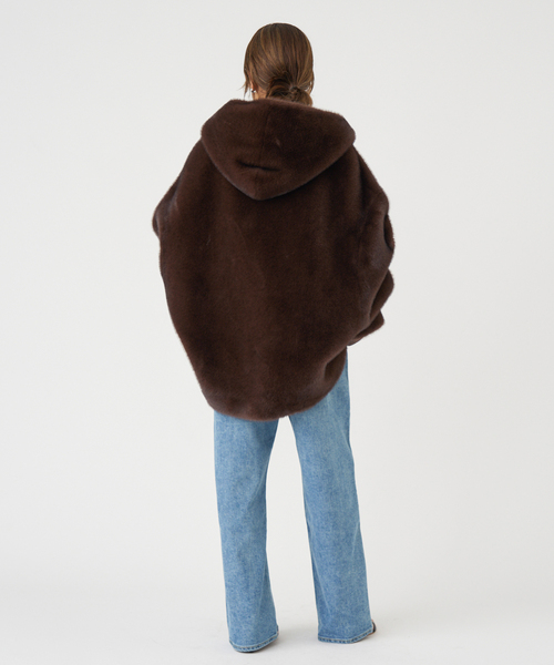 LOU ANDREA/ルーアンドレア ECO FUR BZ エコファーブルゾン（その他