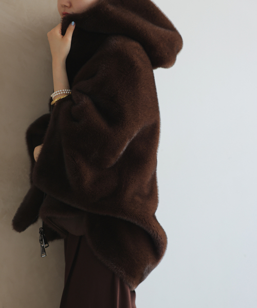 IENA（イエナ）の「LOU ANDREA/ルーアンドレア ECO FUR BZ エコファー