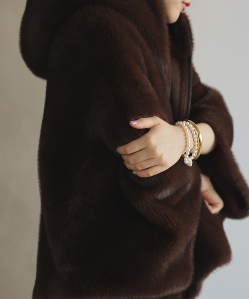 IENA（イエナ）の「LOU ANDREA/ルーアンドレア ECO FUR BZ エコファー