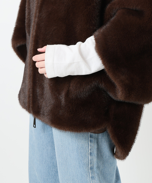IENA（イエナ）の「LOU ANDREA/ルーアンドレア ECO FUR BZ エコファー