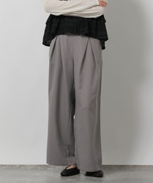 LAKOLE | ダブルタックスラックスパンツ / 593438(その他パンツ)