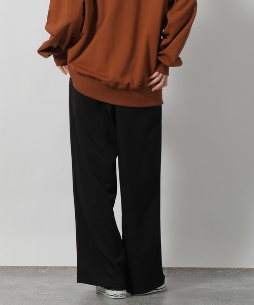 LAKOLE（ラコレ）の「ダブルタックスラックスパンツ / 593438（その他パンツ・レディース・ブラウン/ブラック/グレー・FREE）」の7枚目の写真