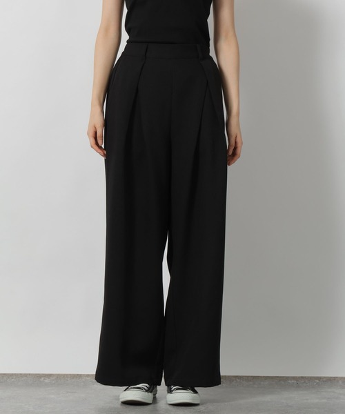 LAKOLE（ラコレ）の「ダブルタックスラックスパンツ / 593438（その他パンツ・レディース・ブラウン/ブラック/グレー・FREE）」の11枚目の写真