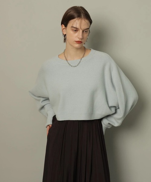 CADUNE（カデュネ）の「アクアケープニット（ニット/セーター）」 - WEAR