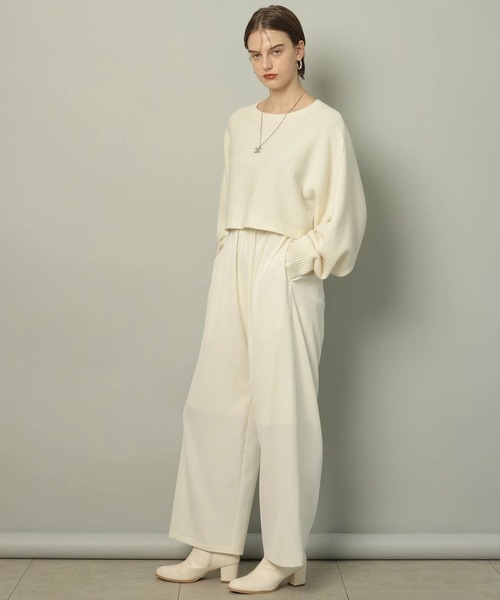 CADUNE（カデュネ）の「アクアケープニット（ニット/セーター）」 - WEAR