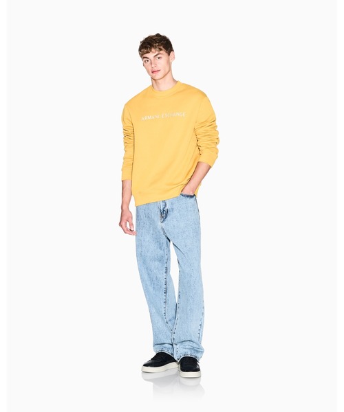 ARMANI EXCHANGE(アルマーニエクスチェンジ)の「【A|X アルマーニ エクスチェンジ】ライトブルーウォッシュデニムパンツ_J72 LOOSE(デニムパンツ・メンズ・ライトブルー・28inch/29inch/30inch/31inch/32inch/33inch/34inch/36inch)」の5枚目の写真
