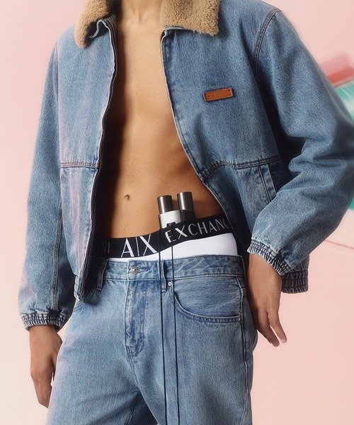 ARMANI EXCHANGE(アルマーニエクスチェンジ)の「【A|X アルマーニ エクスチェンジ】ライトブルーウォッシュデニムパンツ_J72 LOOSE(デニムパンツ・メンズ・ライトブルー・28inch/29inch/30inch/31inch/32inch/33inch/34inch/36inch)」の7枚目の写真