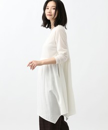 studio CLIP | 《natural by clip》ドッキングフレアチュニック(チュニック)