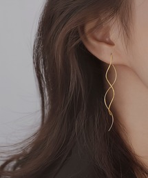 blackdia ocean（ブラックダイヤオーシャン）の「blackdia ocean ワイヤー ロングピアス（ピアス（両耳用））」