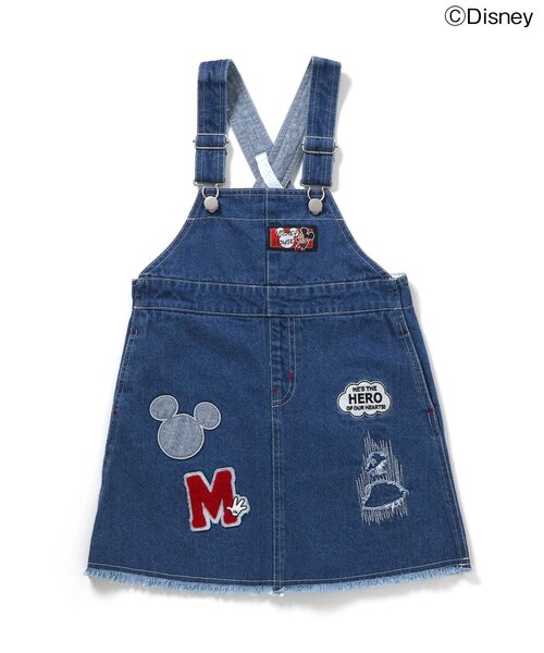 Disney（ディズニー）の「ディズニーキャラクター/ジャンスカ（ジャンパースカート・キッズ・ネイビー・90/100/110/120/130）」の3枚目の写真