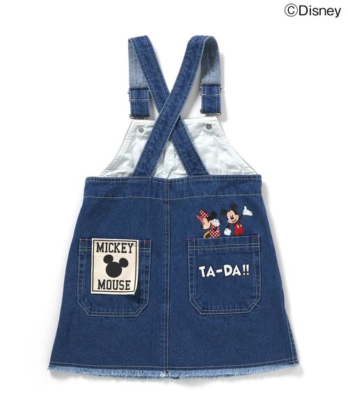 Disney（ディズニー）の「ディズニーキャラクター/ジャンスカ（ジャンパースカート・キッズ・ネイビー・90/100/110/120/130）」の4枚目の写真