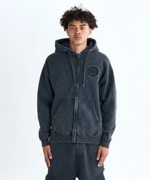 DC SHOES（ディーシーシューズ）の「25 HIDDEN ZH /DCセットアップ対応ロゴバックアップリケジップアップパーカー・フーディー（スウェット）」