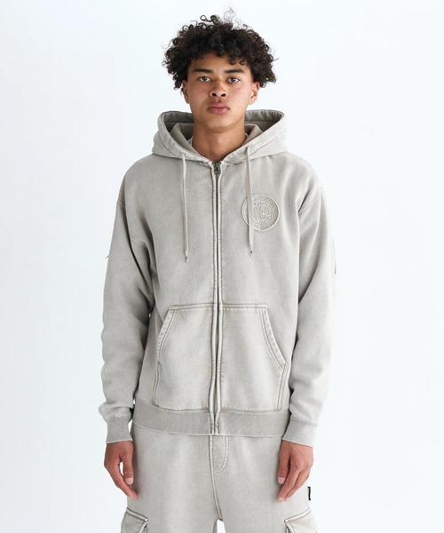 HIDDEN ERODED H ロゴ フーディ ヴィンテージ ウォッシュ HIDDEN ERODED H ロゴ フーディ ヴィンテージ ウォッシュ