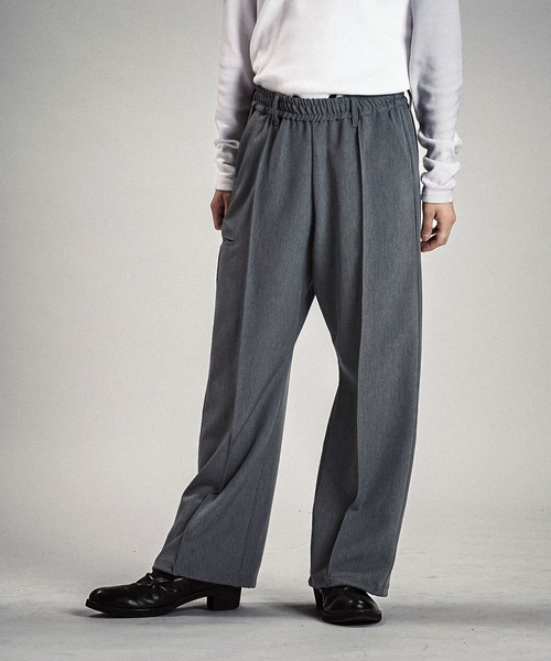 NO ID.（ノーアイディ）の「【NO ID.】Easy Trousers / イージー トラウザーズ（スラックス・メンズ・グレー/ブラック・2/1）」の18枚目の写真