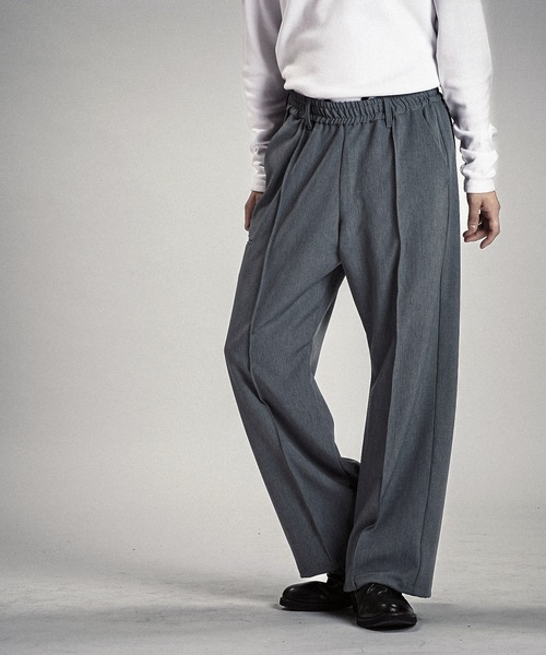 NO ID.（ノーアイディ）の「【NO ID.】Easy Trousers / イージー トラウザーズ（スラックス・メンズ・グレー/ブラック・2/1）」の20枚目の写真