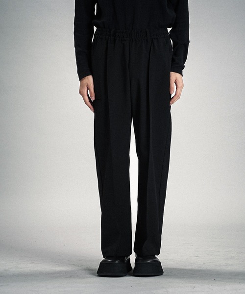 NO ID.（ノーアイディ）の「【NO ID.】Easy Trousers / イージー トラウザーズ（スラックス・メンズ・グレー/ブラック・2/1）」の12枚目の写真