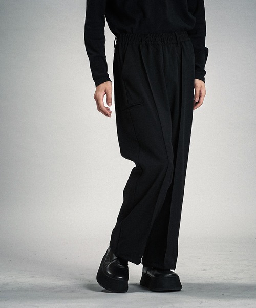 NO ID.（ノーアイディ）の「【NO ID.】Easy Trousers / イージー トラウザーズ（スラックス・メンズ・グレー/ブラック・2/1）」の13枚目の写真