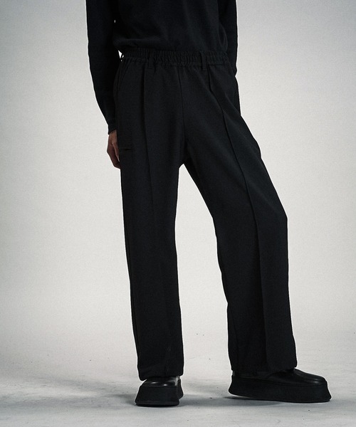 NO ID.（ノーアイディ）の「【NO ID.】Easy Trousers / イージー トラウザーズ（スラックス・メンズ・グレー/ブラック・2/1）」の16枚目の写真