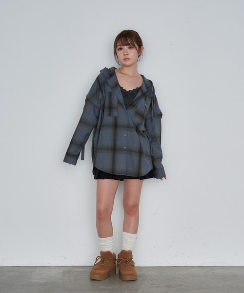 RAY CASSIN（レイカズン）の「パット付レースキャミ（キャミソール・レディース・チャコールグレー/レッド系その他2/ホワイト系その他/ブラック/ブラック系その他2/グレー系その他2・S）」の13枚目の写真