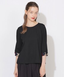 新品 ブルーレーベル クレストブリッジ ティアード カットソー ブラック ブルーレーベル・クレストブリッジ公式(ブルーレーベル/ブラック