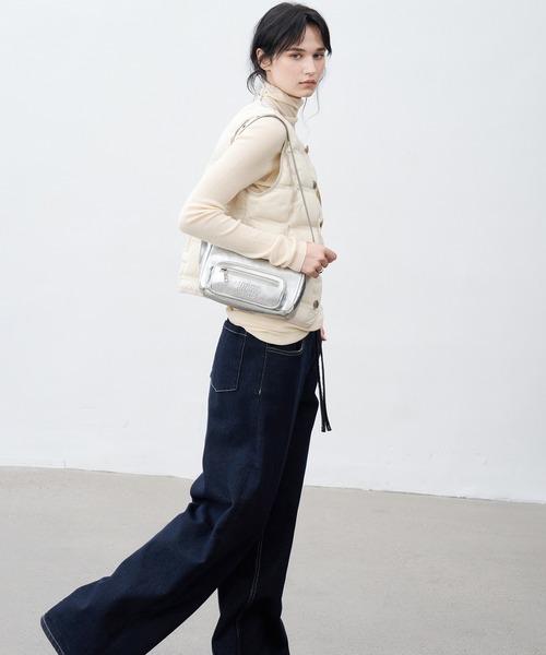 tageechita（タジチタ）の「【tageechita】ドロスト ストレートワイドデニムパンツ（デニムパンツ・レディース・インディゴブルー・S/M/L）」の12枚目の写真